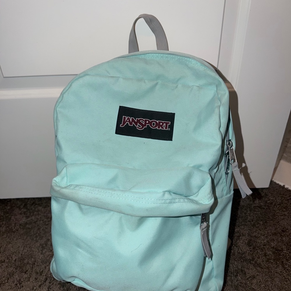 Jansport Mint Green Backpack